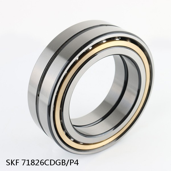 71826CDGB/P4 SKF Super Precision,Super Precision Bearings,Super Precision Angular Contact,71800 Series,15 Degree Contact Angle