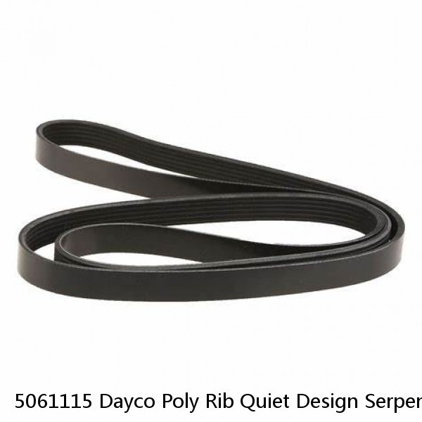 5061115 Dayco Poly Rib Quiet Design Serpentine Belt Made In USA 6PK2830