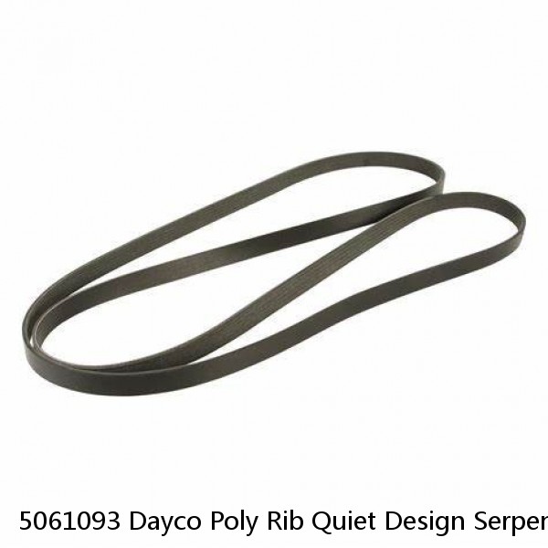 5061093 Dayco Poly Rib Quiet Design Serpentine Belt Made In USA 6PK2775