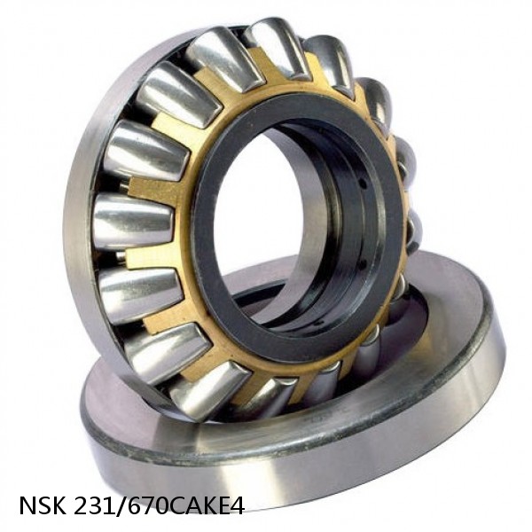 231/670CAKE4 NSK Spherical Roller Bearing